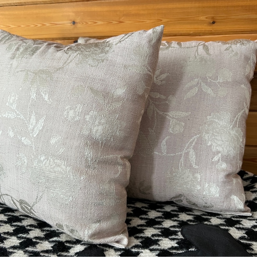 Floral Patterned Throw Pillows - Picture 3 of 5